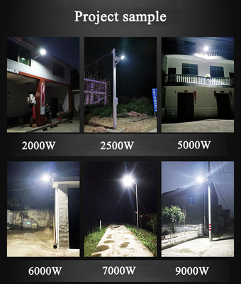IP65 Rating Agricultural Equipment 2000W Led Solar Street Light Customization