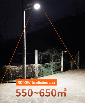 IP65 Rating Agricultural Equipment 2000W Led Solar Street Light Customization