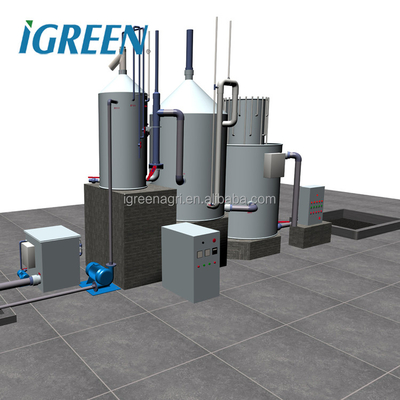 Indoor Recirculating Aquaculture System Galvanized Steel Tank RAS Shrimp Farming