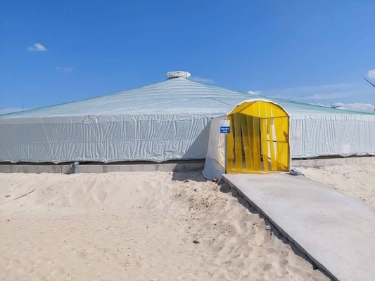 Sturdy PVC Tarpaulin Fish Tank 30 Meters For Large Aquaculture Operations