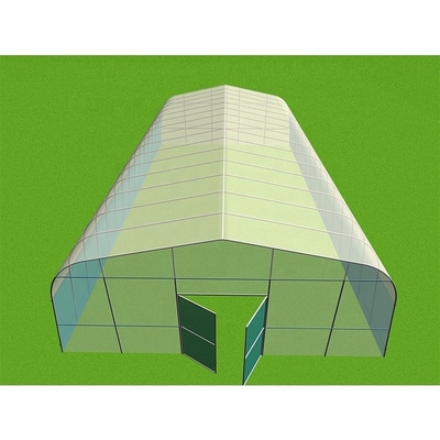 3.3m Height Metal Frame Greenhouse 300sqm Customization For Strawberry
