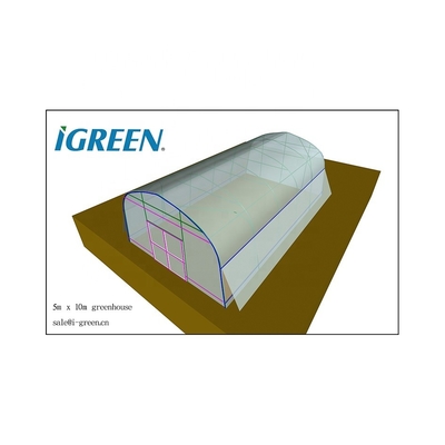 200micron Plastic Film Greenhouse Simple Installation For Home Gardening