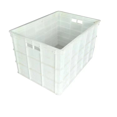 Harvesting Fruits Plastic Mesh Crate Customized Without Iron Handle