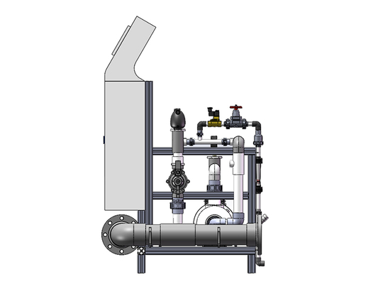 10 Inches Screen Automatic Fertigation Machine High Precision For Water Soluble Fertilizer