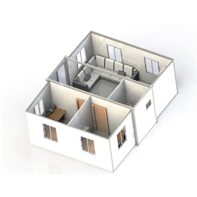 Custom Container Farm House Granny Flat House PE Standard Size 20ft 40ft