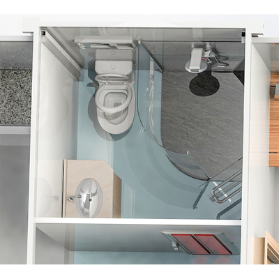 Customizable 40ft Expandable Container House With Gypsum Board Covering 20ft 40ft