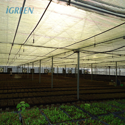Galvanized Steel Frame Commercial Orchid Greenhouse For Flower Professional Growers