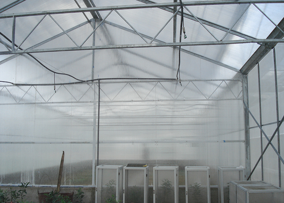 IGreen PC Board Greenhouse Multi-Span Agricultural Greenhouses with PC Sunshine Board Panels