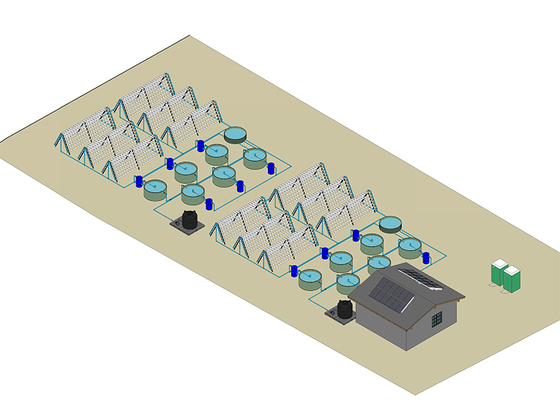 Aquaponics Growing Greenhouse Hydroponics System Automatic Watering Vertical Nft Hydroponics Growing System