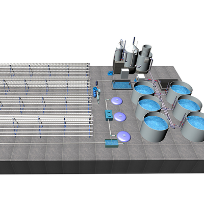 Aquaponics Growing Greenhouse Hydroponics System Automatic Watering Vertical Nft Hydroponics Growing System