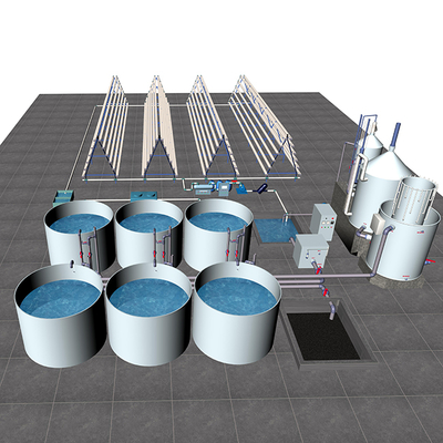 Aquaponics Growing Greenhouse Hydroponics System Automatic Watering Vertical Nft Hydroponics Growing System