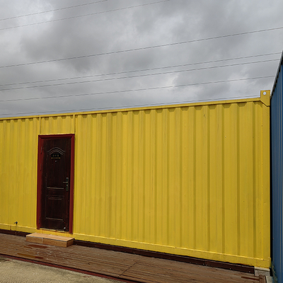 Portable Living Prefabricated Container House For Agriculture Farm In Customized Color
